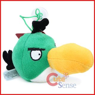   Birds Green Toucan Plush Doll  Window Attach 4 Licensed Stuffed Toy