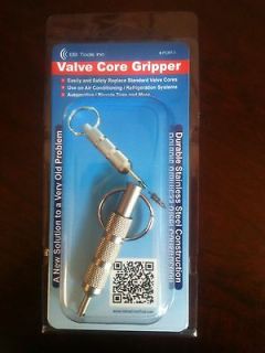 EB TOOLS SCHRADER VALVE CORE GRIPPER, STAINLESS STEEL, REMOVAL TOOL