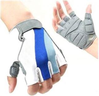 Sports Cycling Bicycle Half Finger Gloves Bike Road Street Glove M L 