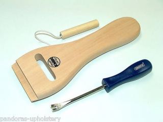 New Upholstery Tack Lifter Tool & Web Webbing Stretcher