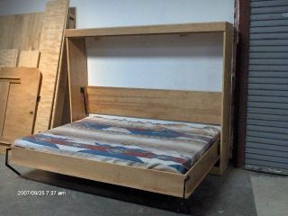 Murphy Panel Side Bed Full Do It Yourself Kit Soft Close Gas 