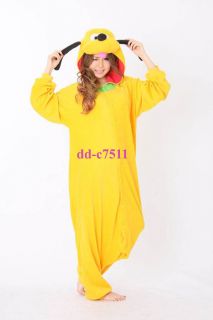 Kigurumi Pluto Costume Pajamas Sazac Disney Fleece Halloween Japan 