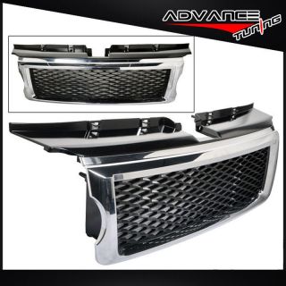06 09 LAND RANGE ROVER ABS HOOD GRILLE GRILL VIP BLACK BRAND NEW 06 07 