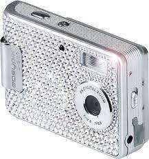 12MP Digital Silver BLING CAMERA 8x ZOOM Software VIDEO Case USB Cable 