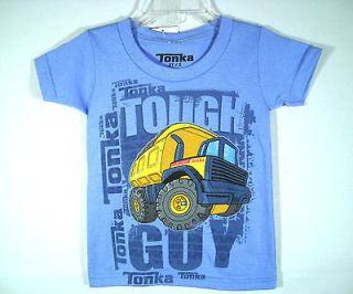 New Boys S/S T Shirt TONKA Light Blue 2T Tonka Tough Hasbro by Mad 