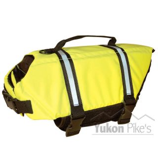 Blue Polka Dot Dog Life Preserver Jacket Water Safety Flotation Vest