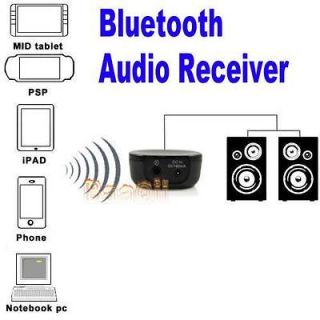 Bluetooth Audio Music Receiver transmitter stereo 4 iPhone iPod A2DP 