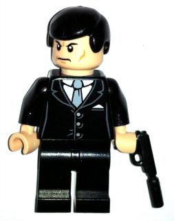 LEGO NEW  James Bond 007 custom fig original lego parts custom spy 