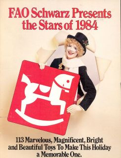 1984 F.A.O. SCHWARZ Toy Catalog 113 Star Toys and Games for the 