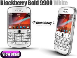 NEW BLACKBERRY Bold Touch 9900 WHITE OS7 3G 5MP 8GB GPS WIFI 1.2GHz 