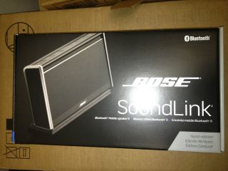 Bose Soundlink Bluetooth Mobile Speaker II New in factory sealed box