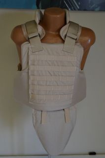 NEW BULLET PROOF VEST COLLAR AND GROIN PROTECTION IIIA  MEDIUM