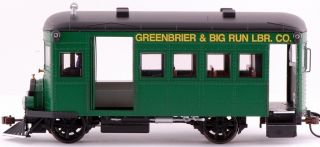 Spectrum On30 Scale Train Rail Bus DCC Equipped Greenbrier & Big Run 