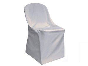 50 Folding Chair Covers Polyester Free Ship   3 Colors
