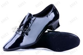 2012 Mens dance shoe Black Shoes Rock Retro Dance Swing Club Costume 