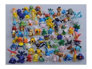 Japanese Anime Pokemon figures Pokemon toy 2 3CM In Random 120Pcs Set
