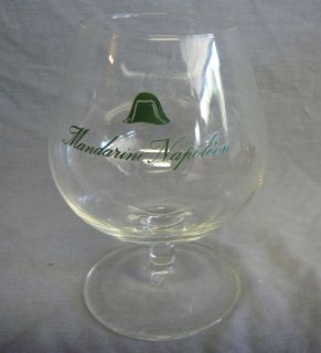 Vintage MANDARINE NAPOLEON BRANDY GLASS BELGIUM SNIFTER