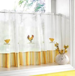 chicken curtains in Curtains, Drapes & Valances