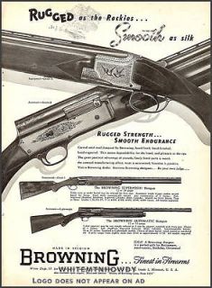 1952 BROWNING Superposed 12~20 gauge & Automatic 12~16 gauge SHOTGUN 