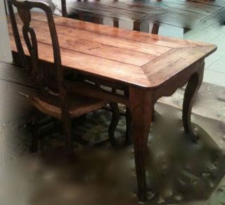 Antique French Provincial Country Breakfast Table