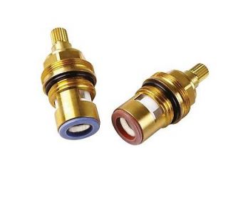 Replacement Brass ceramic disc tap valve cartridge gland insert 