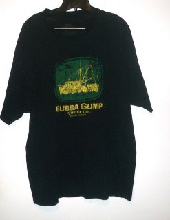 BUBBA GUMP SHRIMP COMPANY T SHIRT FORREST GUMP TEE SHIRT SIZE XL