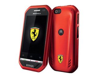   FERRARI ANDROID RED LIMITED EDITION NEXTEL & BOOST MOBILE NEW