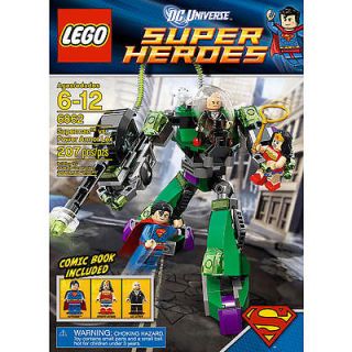 NEW Lego 6862 DC Universe SUPERMAN VS POWER ARMOR LEX Wonder Woman 