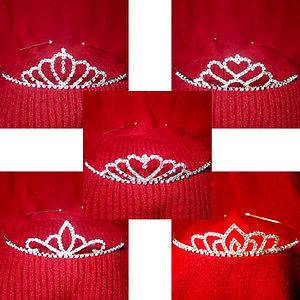 Wholesale 10 rhinestone tiara headbands bridal wedding