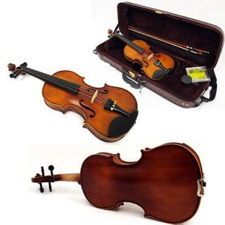   New Helmke Viotti 1/8 Size Child Violin w/Locking Case Bow & Rosin