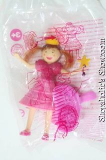   Doll Hair Comb Fairy Wings Burger King Plastic Figure Cake Topper