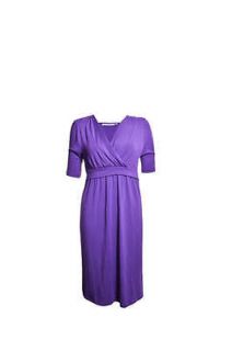 New Purple Breastfeeding dress Nursing dress size 10 small