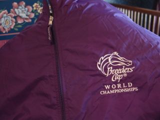 Breeders Cup jacket/ Grey Goose/ large Holiday Sale