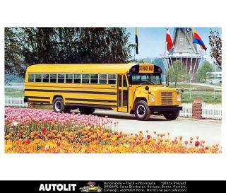 1978 Superior Chevrolet School Bus Factory Photo