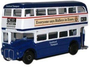 South End Essex Double Decker Bus Route Master OO Oxford Die cast 