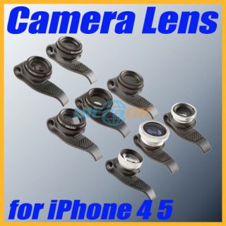 Clip on Multi functional Camera Lens Filter Detachable for New iPhone4 