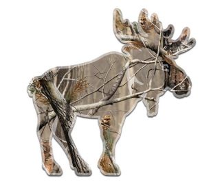 Camo Moose Camouflage Bow Hunter Wall Car Vinyl Sticker Decal M1 GRV