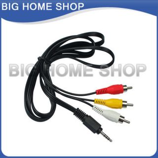 AV TV Video Cable For Canon JVC Sony Samsung Camcorder