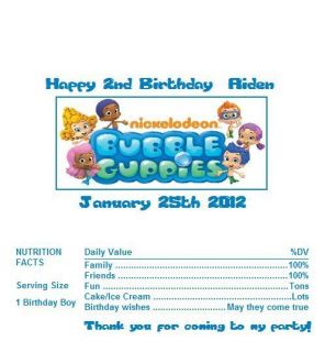 bubble guppies birthday party supplies in Birthday