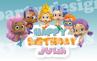 bubble guppies party supplies in Birthday