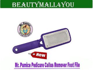 Mr. Pumice Pedicure Callus Remover Foot File Purple Big Plate 100% 