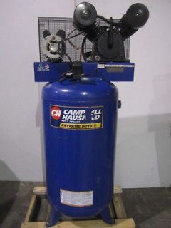 Campbell Hausfeld 5hp 80 Gallon Vertical Air Compressor V Twin Pump 
