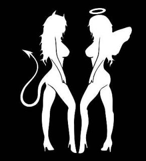   Sexy GIRLS Women Window WALL Decals * Vinyl Car STICKER * ANY COLOR