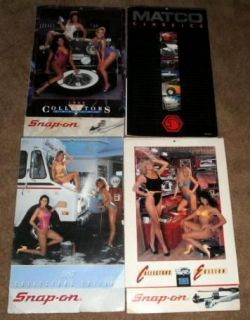 SNAP ON Tools 1987 1988 1989 Collectors Edition Calendars Sexy Car 