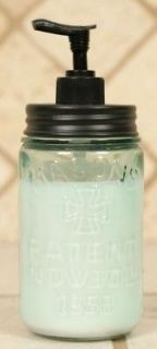 MASONS Pint Fruit Canning Jar SOAP/LOTION Dispenser