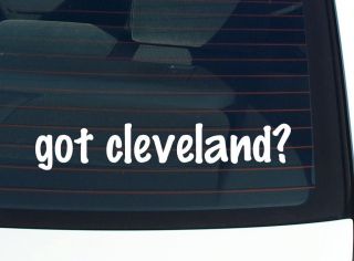   cleveland? FAMILY LAST NAME SURNAME FUNNY DECAL STICKER VINYL WALL CAR