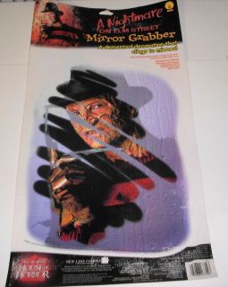   on Elm Street Vinyl Cling Horror Mirror Decal Halloween Decor