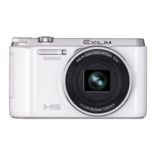 New CASIO EXILIM HIGH SPEED EX ZR1000 WHITE Digital Camera Free Japan