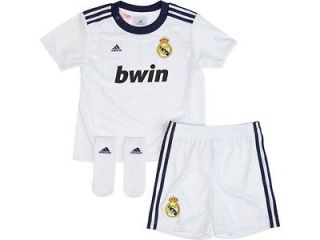 JREAL07 Real Madrid Adidas infants kit   2012 2013 kids shirt 