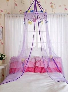   Baby Toddler Children Kid Butterfly Lace Mosquito Bed Canopy Net